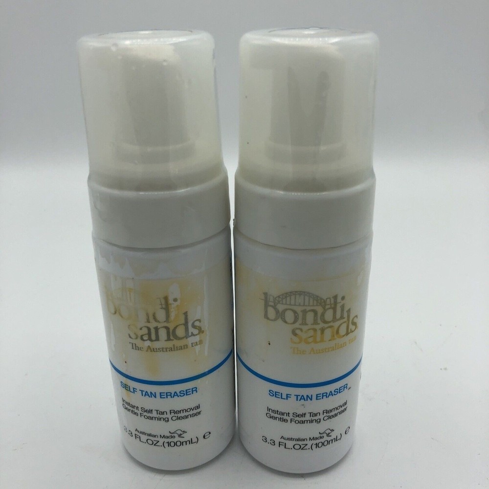2 Bondi Sands the Australian Self Tan Eraser Foaming Cleanser 3.3 Oz Ea